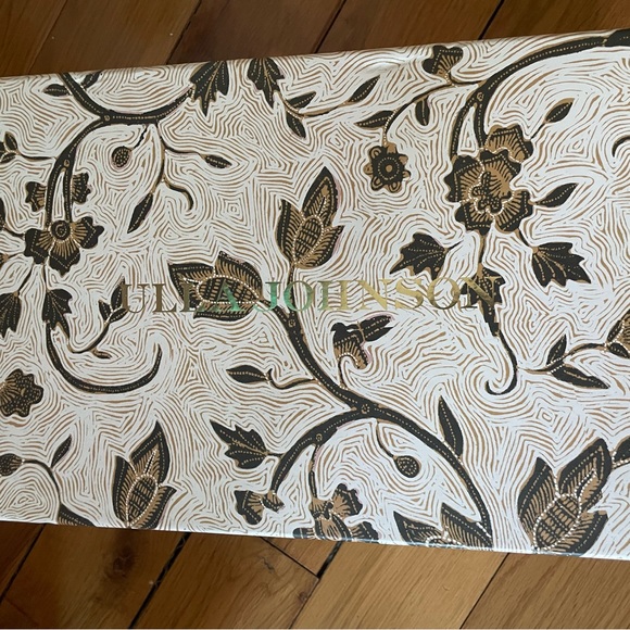 ❤️ NWB  Ulla Johnson Black Polonio Crochet  Platform Sandals - Picture 6 of 10